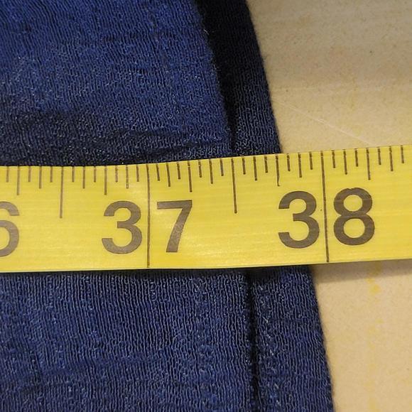 Westport Blue Red Embroidered Metallic Sleeveless Dress Women Petite Size XL - Picture 5 of 10